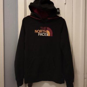 Black and purple North Face hoodie size large